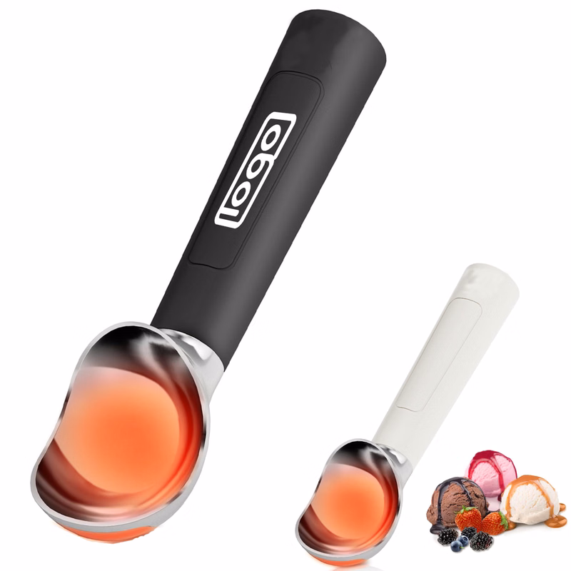 Heated Ice Cream Scoop - Stainless Steel & Ergonomic