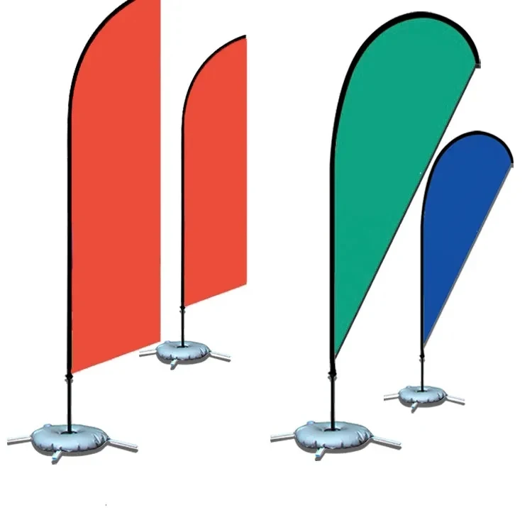 Beach Outdoor Advertising Knife Flag 1