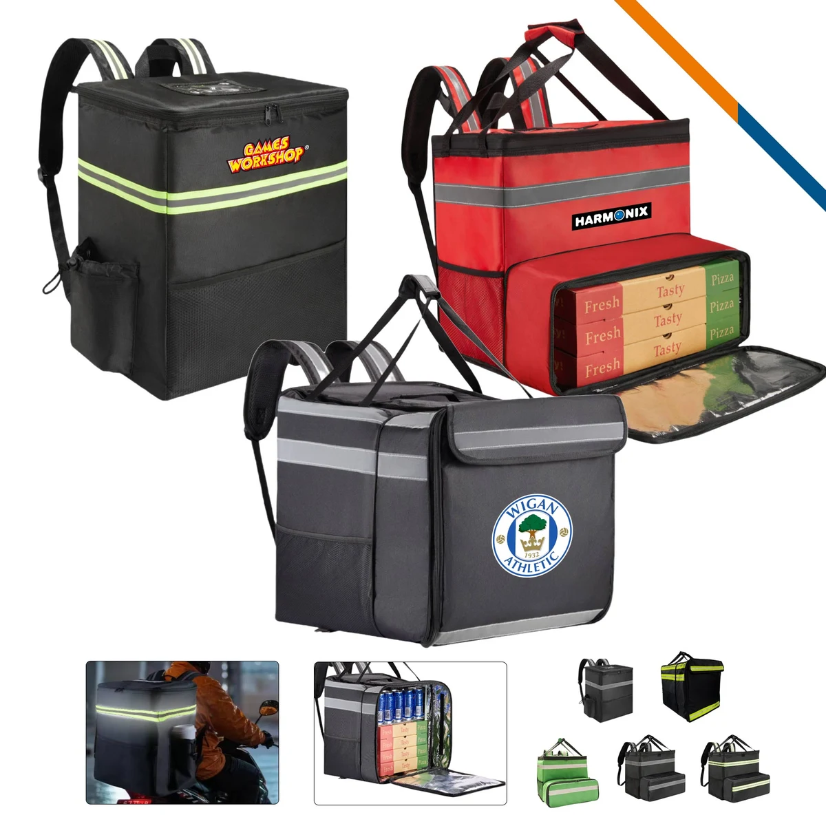 HeatHalt Food Delivery Cooler Backpack 1