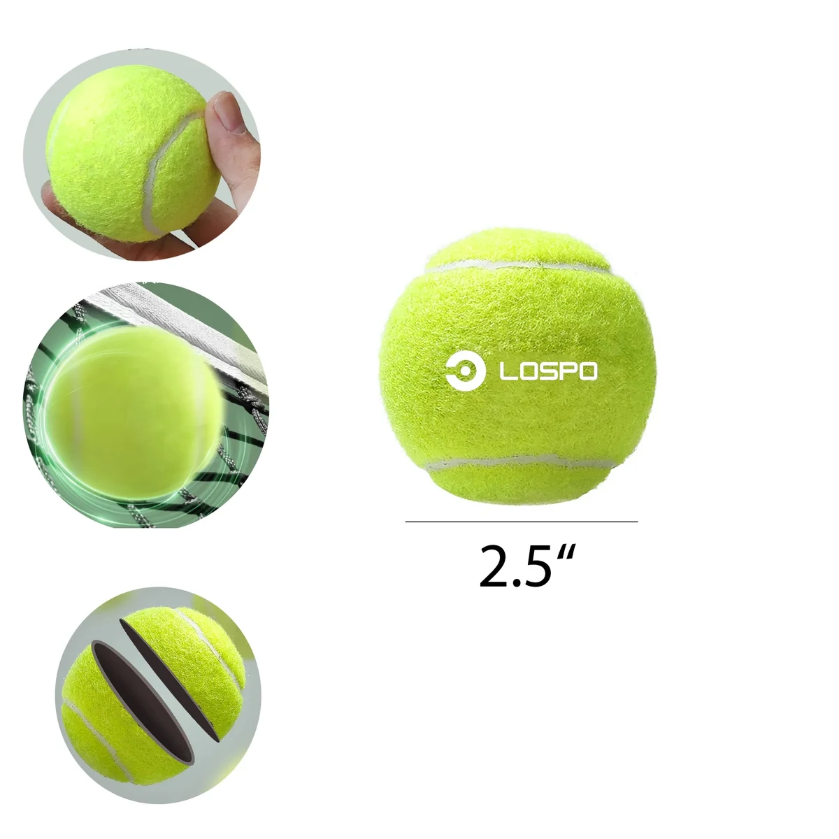 Tennis Balls For Durable Training Matches MOQ 100PCS 1