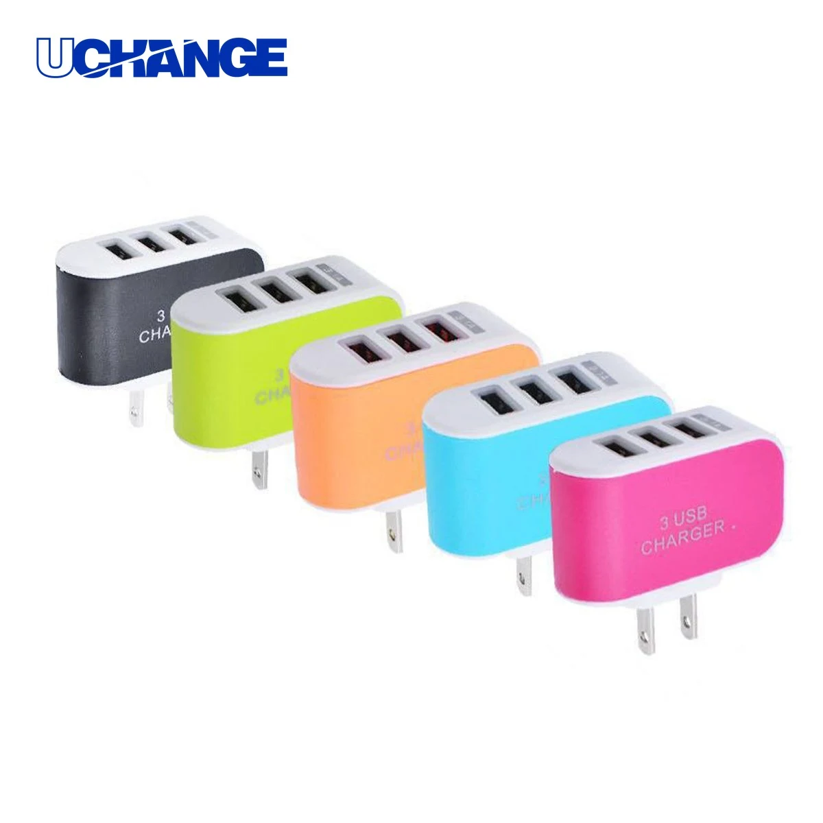 5V1A 3-Port USB Charger Power Adapter 1