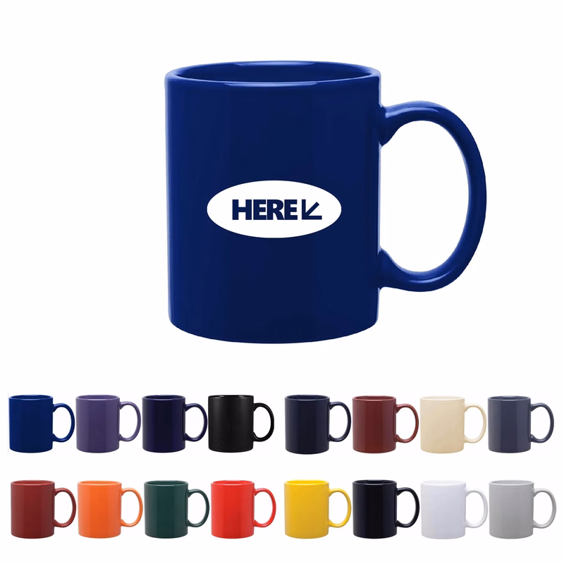 11oz Ceramic Coffee Mug MOQ 100PCS