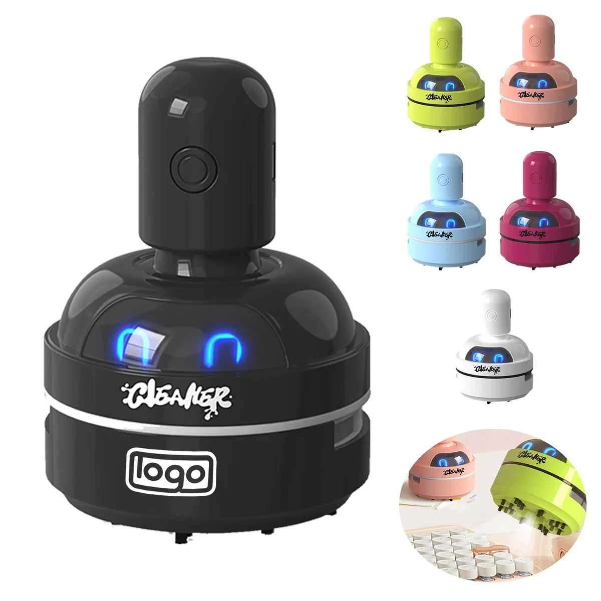 Cartoon Desktop Vacuum Cleaner 1