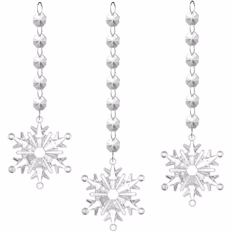 Christmas Snowflake Crystal Lighting