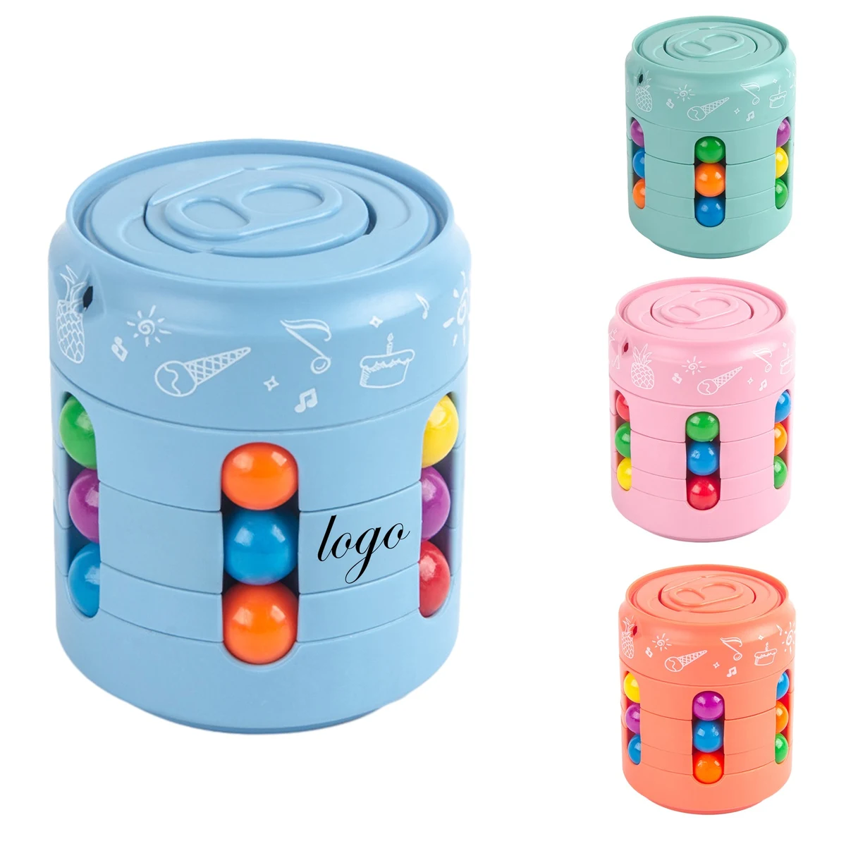 Rotating Bean Stress Relief Toy 1