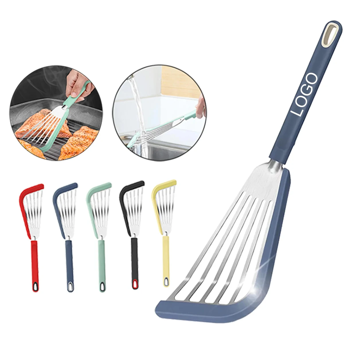 Silicone Cooking Spatula for High Heat 1