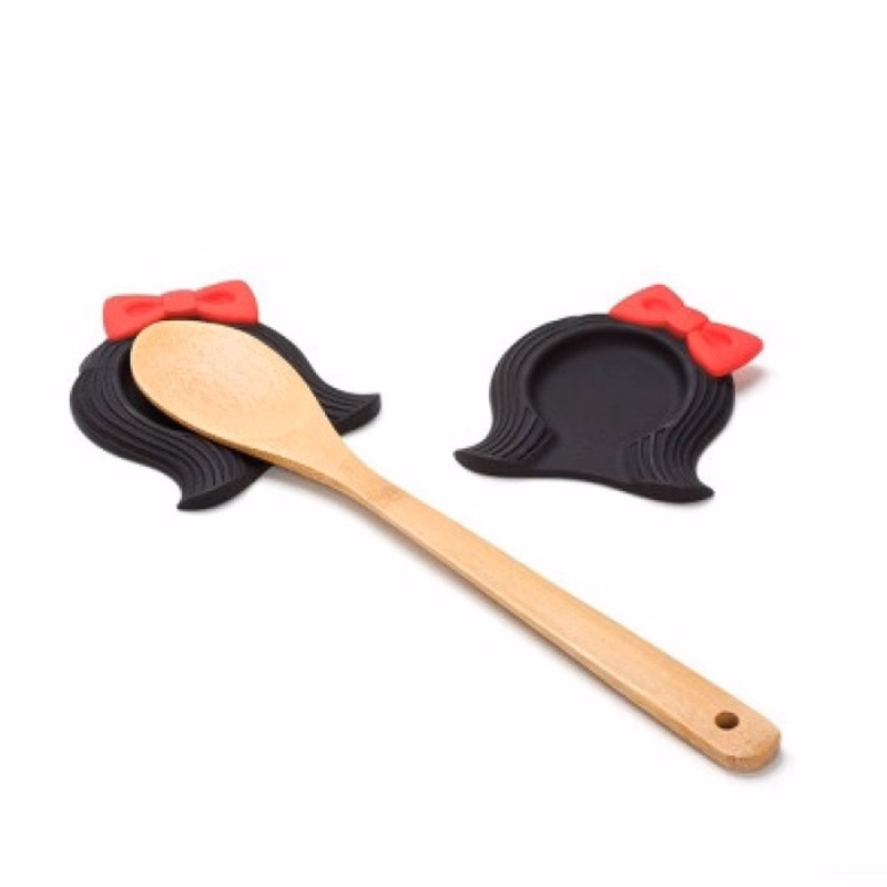 Heat-Resistant Non-Slip Cartoon Silicone Spoon Holder
