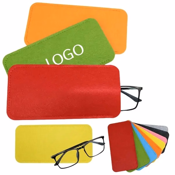 Felt Eyeglasses Bag with Square