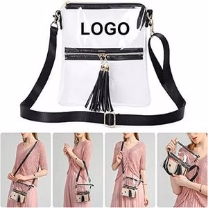 Transparent PVC Shoulder Bag