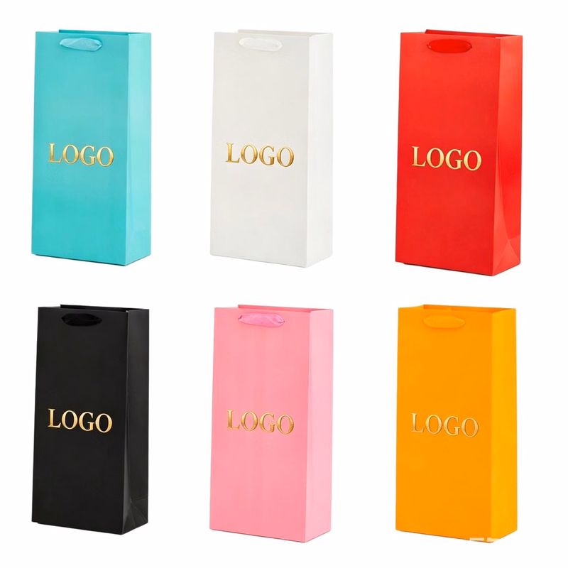 6.7"x13.7"Single Wine Bottle Bag