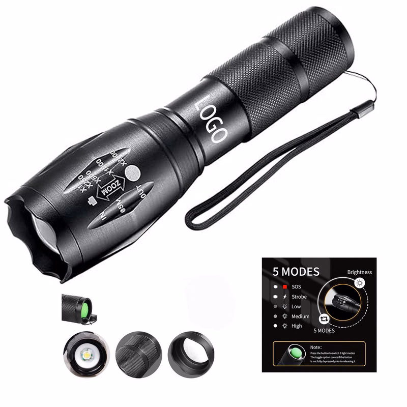 LED Strong Light Flashlight