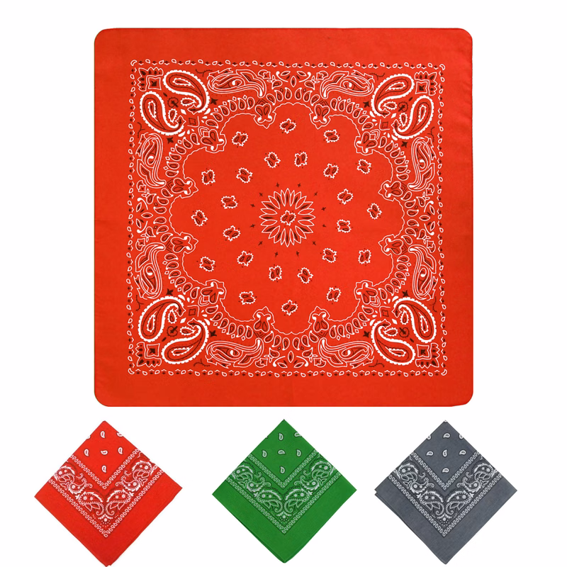 Full Color Polyester Bandanas Multi-Use Headbands