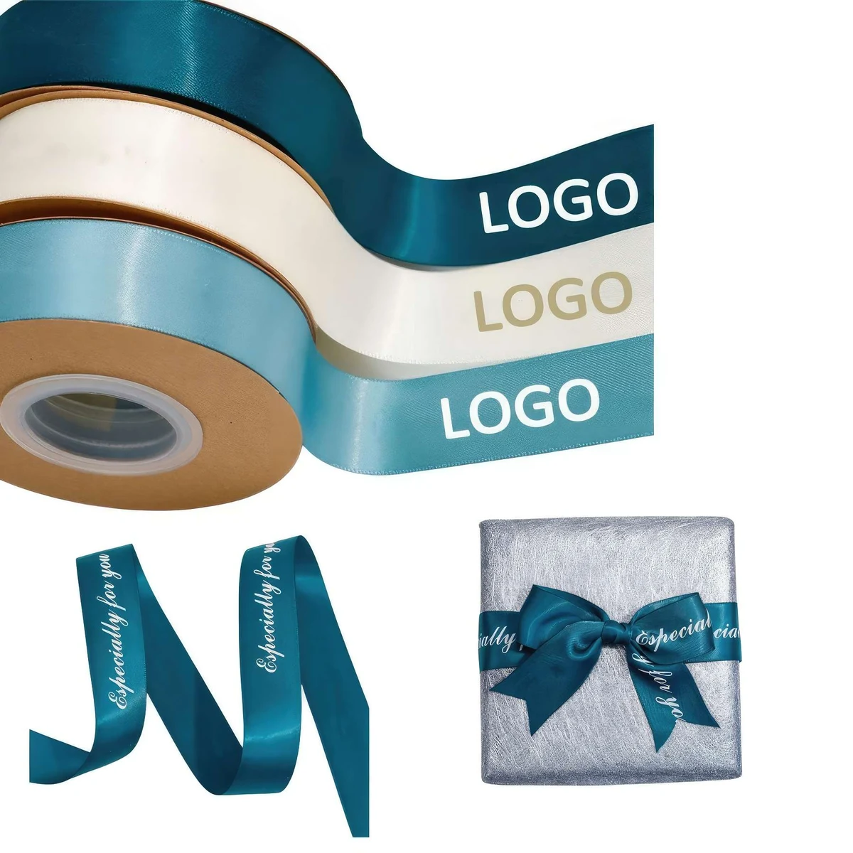 Polyester Silk Ribbon for Gift Wrapping 1