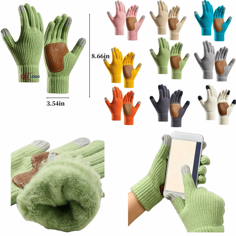 Outdoor Cycling Anti-Slip Cold-Proof Touch Screen Gloves