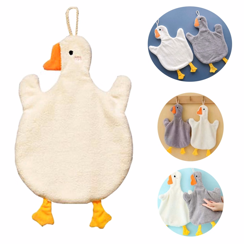 Cute Duck Hand Towel
