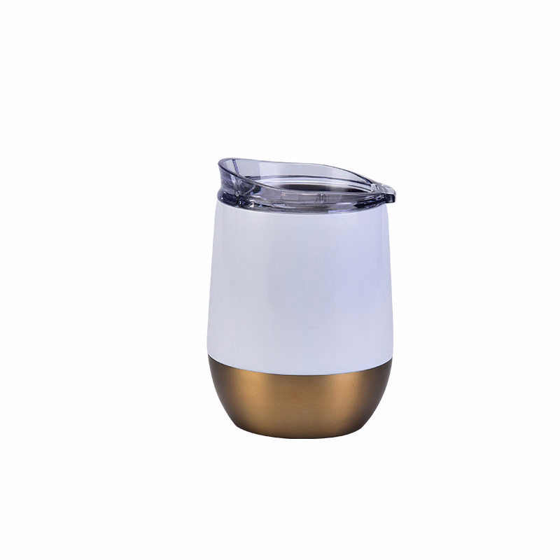 Wine Glass Coffee Mug Insulated Tumbler Cup