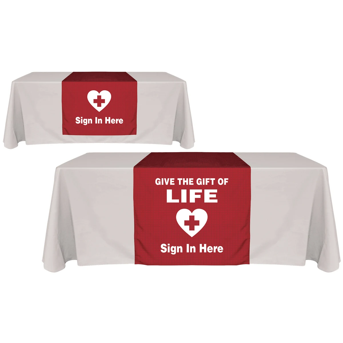 30" x 84" Digitally Printed Table Runners 1