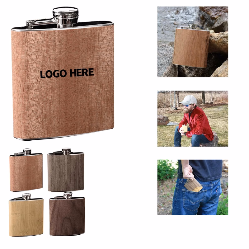 Stainless Steel Flask 6oz