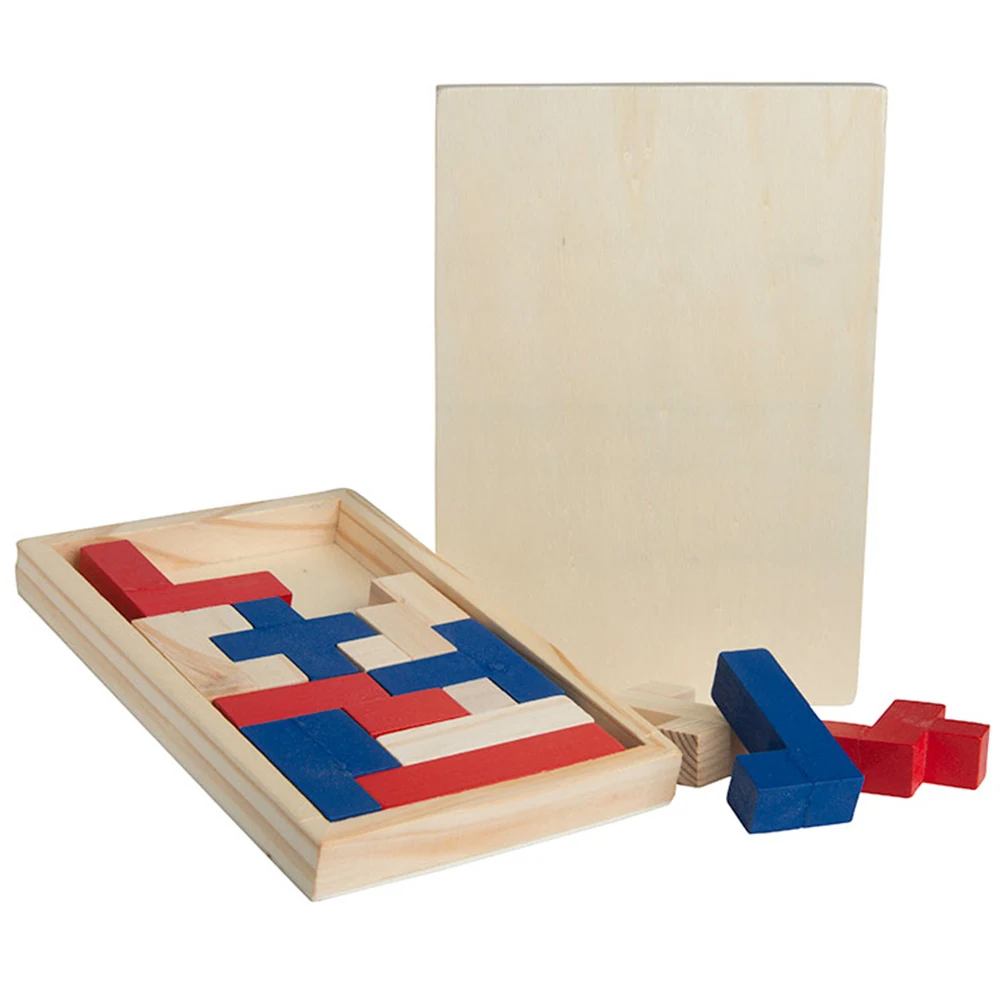 Color Wood Shapes Challenge Puzzle 1