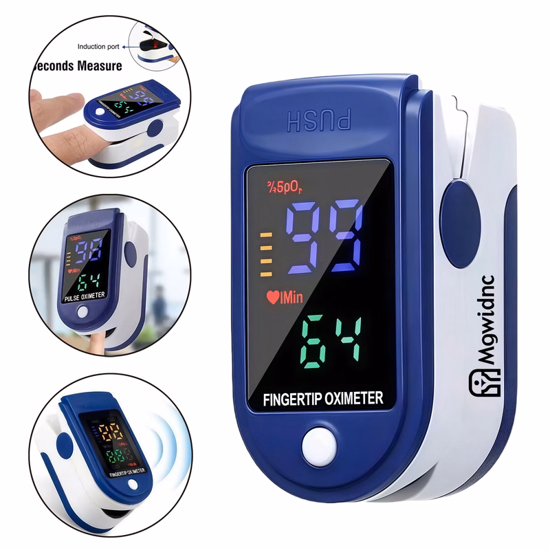 Finger Pulse Oximeter for Home Use
