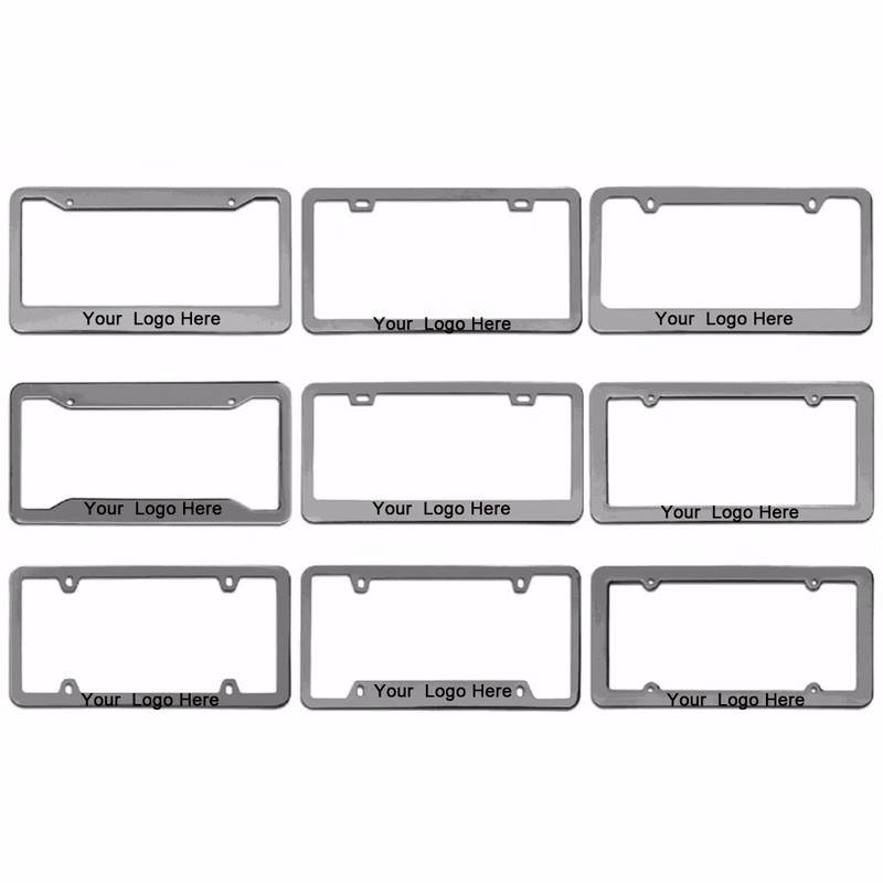 Metal Car Plate License Frame Customed