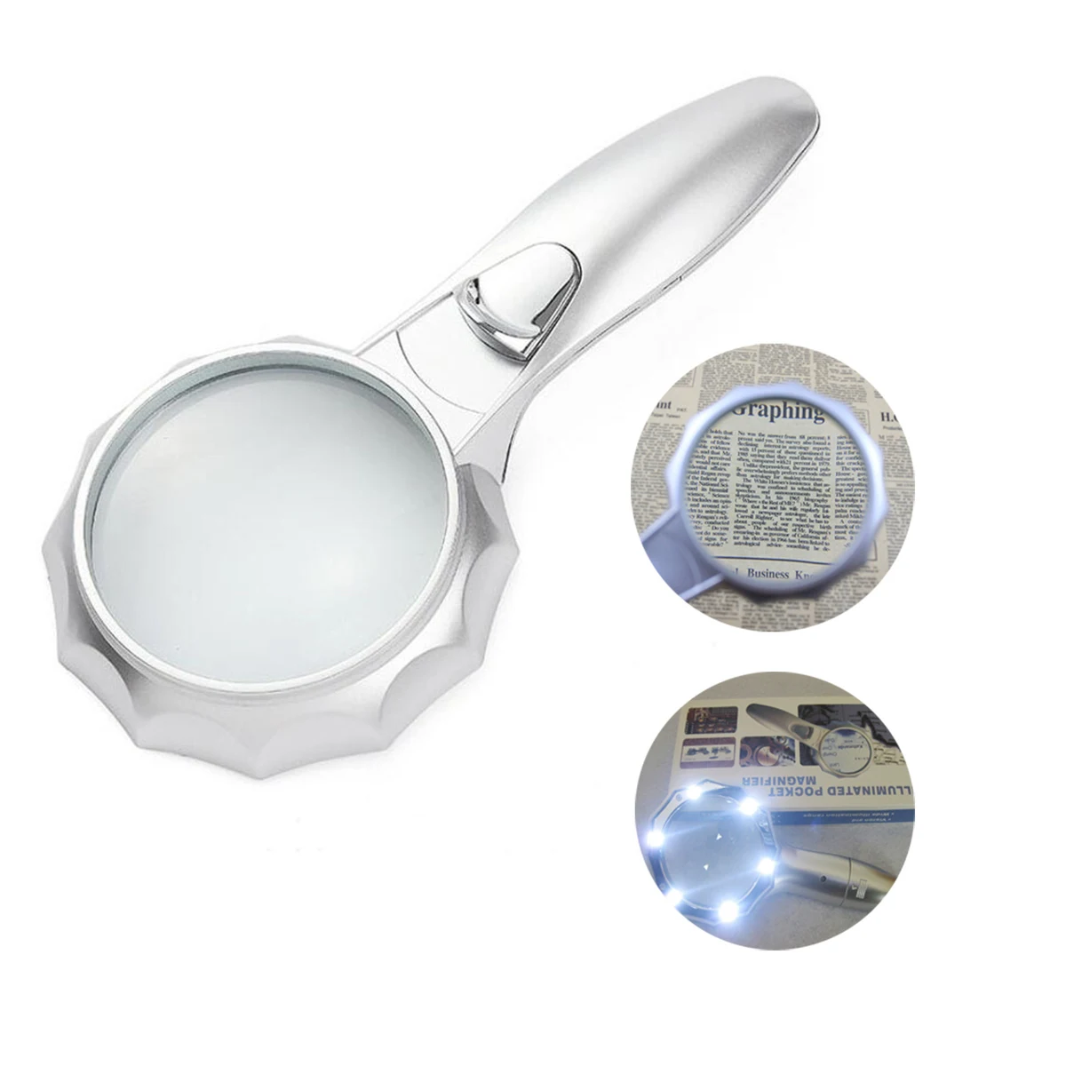 Magnifier W/ 6 LED Lights 1