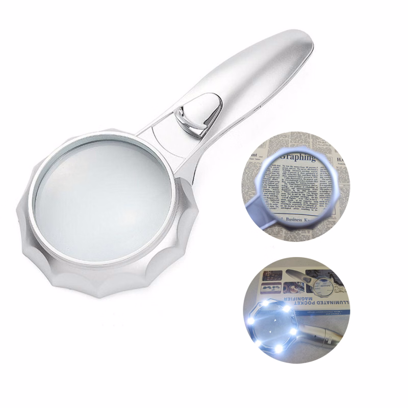 Magnifier W/ 6 LED Lights