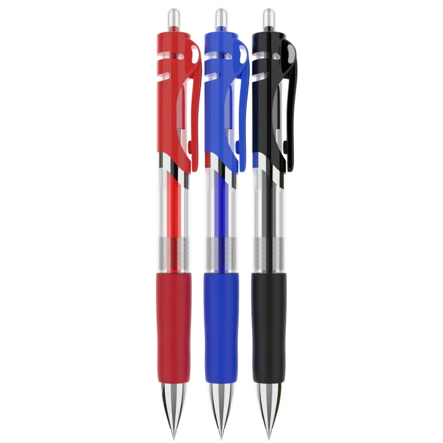 Cultured Retractable Plastic Gel Pen 1