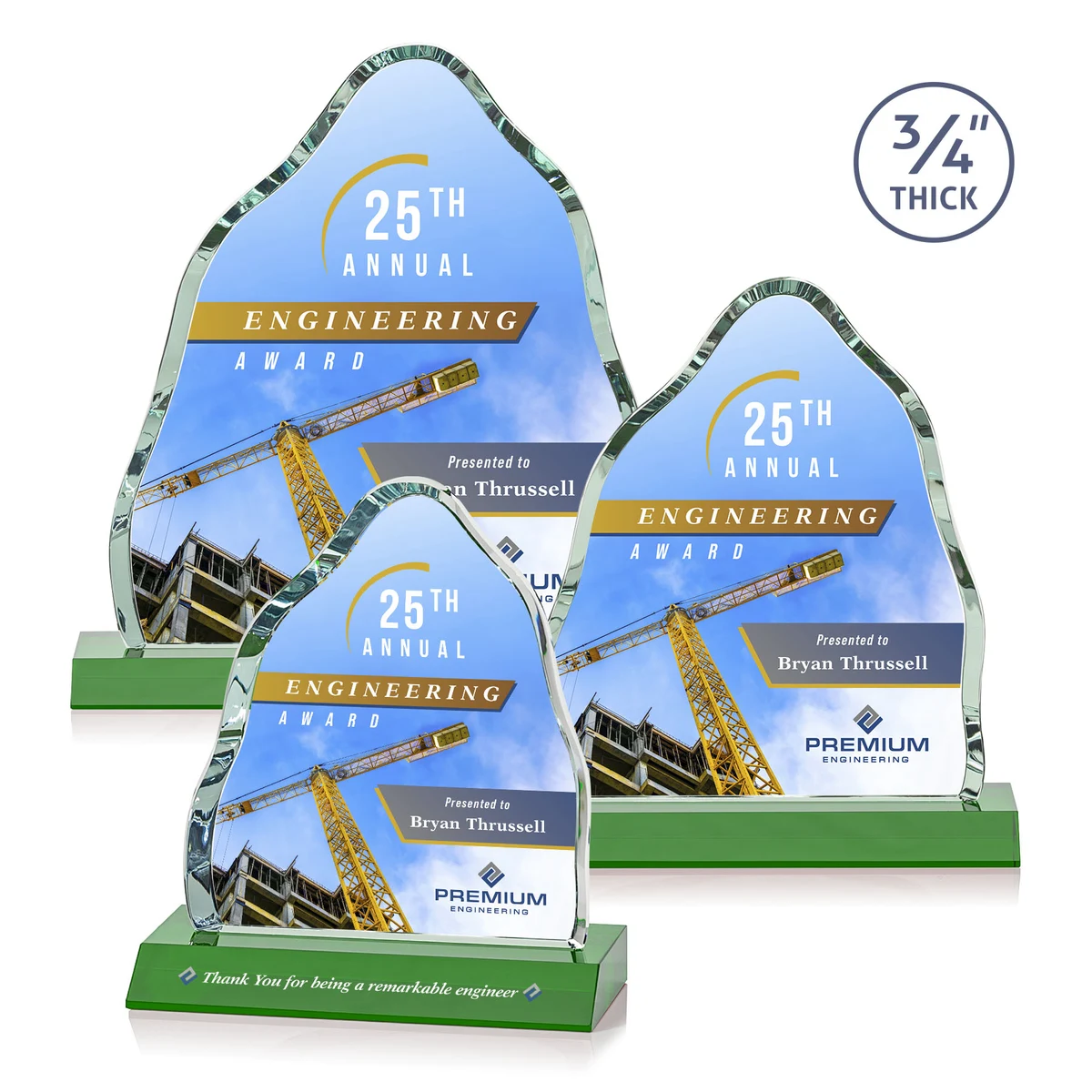 Dunwich VividPrint™ Award - Green 1