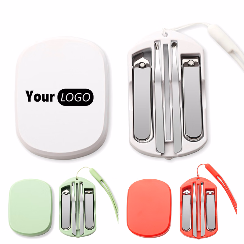 5-in-1 Stainless Steel Manicure Set With Case