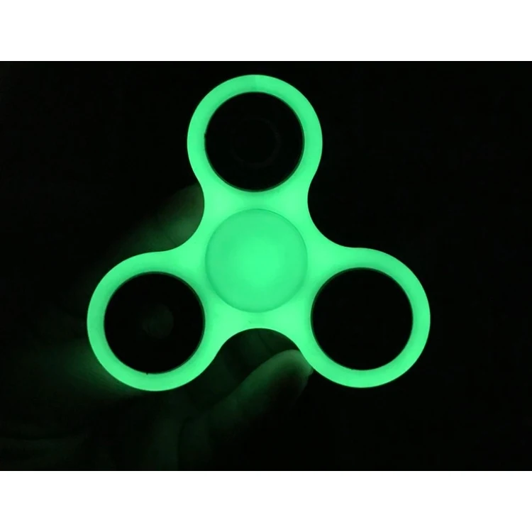 SM00197 - Full Color Printing Glowing in The Dark Fidget Spinner Toy! 1