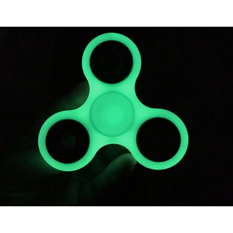 SM00197 - Full Color Printing Glowing in The Dark Fidget Spinner Toy!