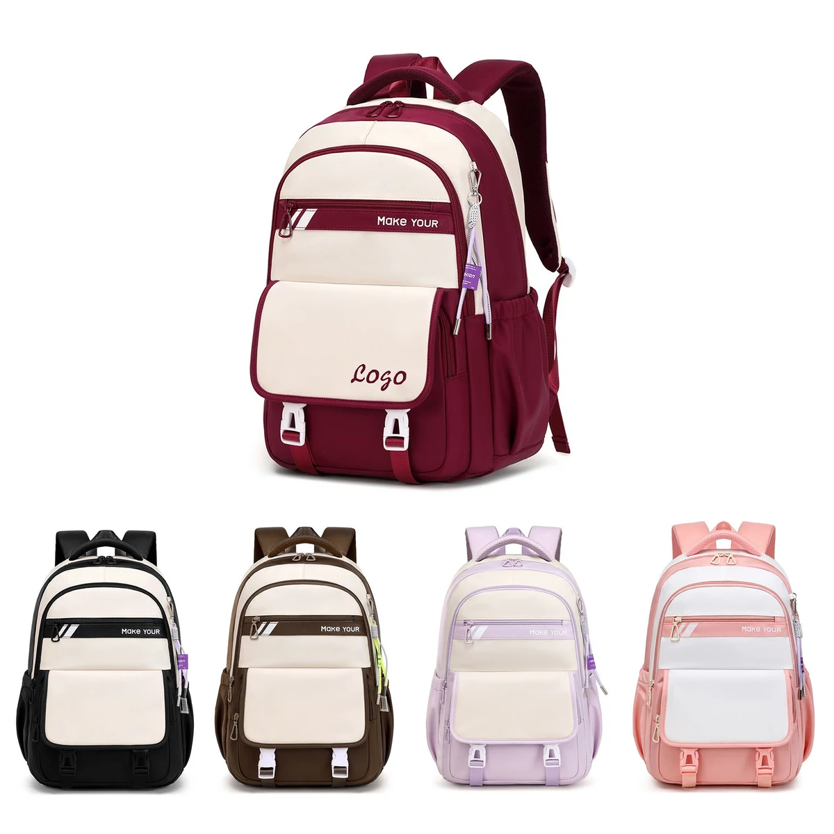 Outdoor College Waterproof Laptop Backpack 1