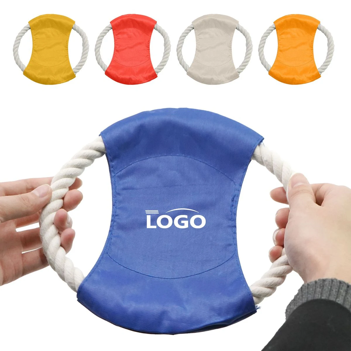 Pet Cotton Rope Flying Disk Dog Toy 1