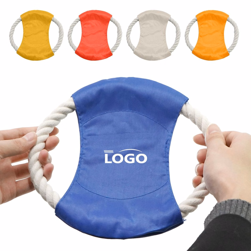 Pet Cotton Rope Flying Disk Dog Toy