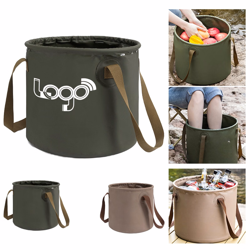 Durable Collapsible Water Bucket for Camping