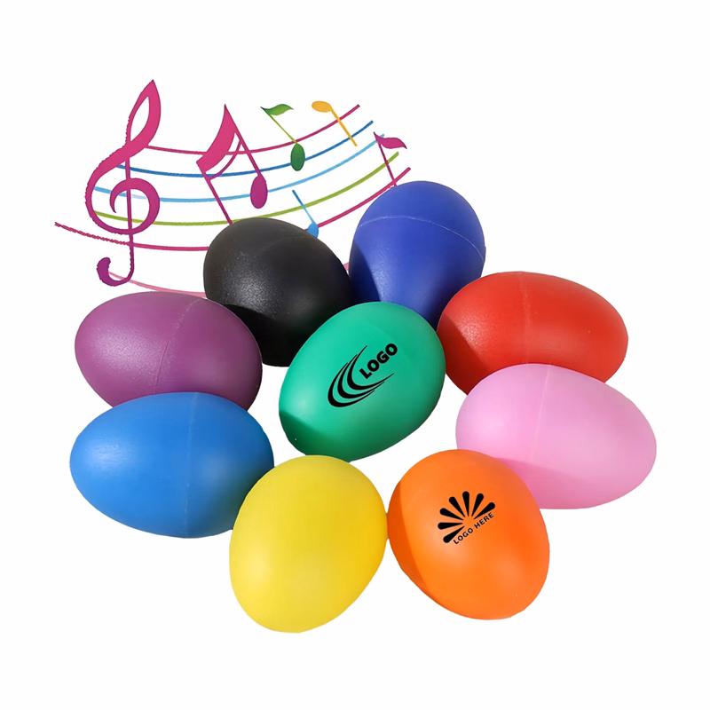 Colorful Plastic Music Eggs Shaker for Kids