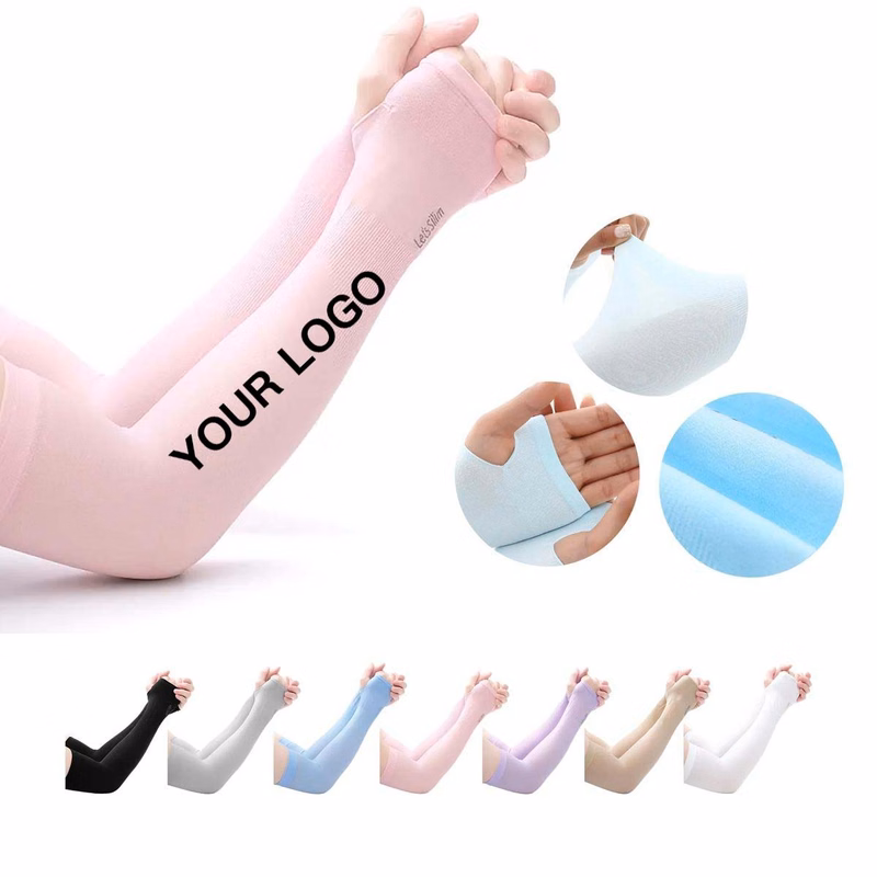 Moisture Wicking Cooling Sleeves for Sports