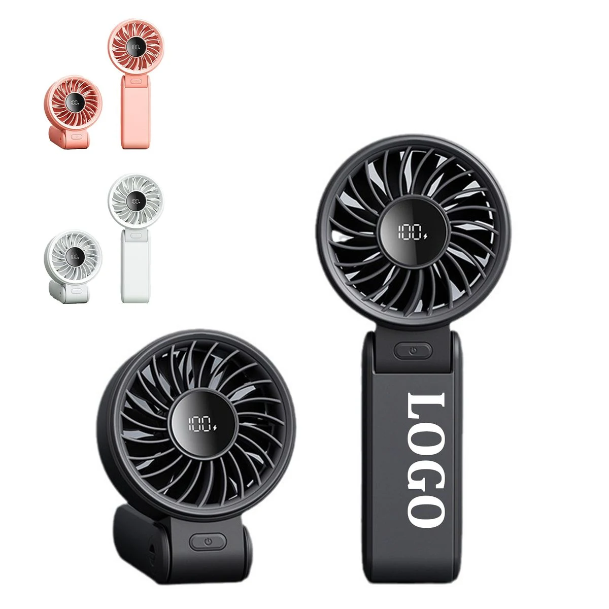 2024 Powerful Portable Fan with LED Display 1