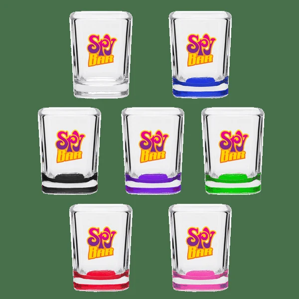 Drink Up 2 oz Square Shot Glass 1