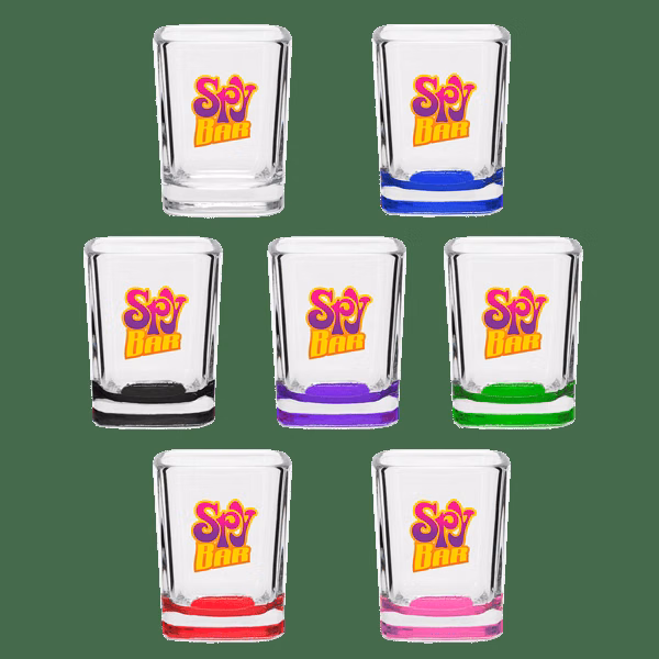 Drink Up 2 oz Square Shot Glass
