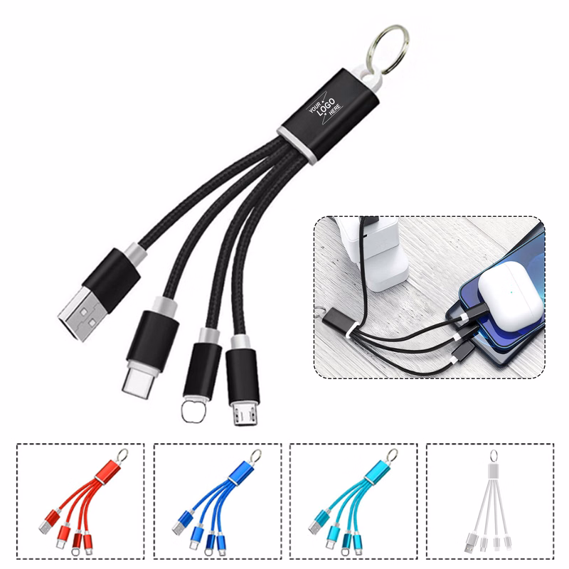 3-in-1 Braided Multi-Device Charger Cable