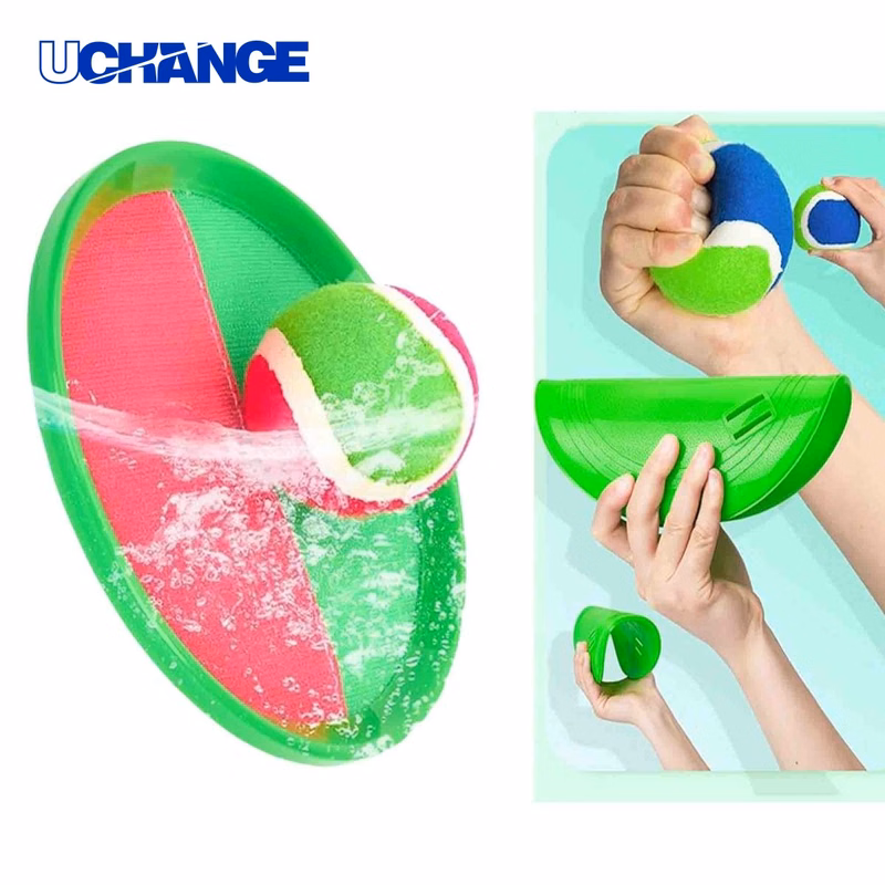 Self Sticky Toss and Catch Ball Game Set for Outdoor Use