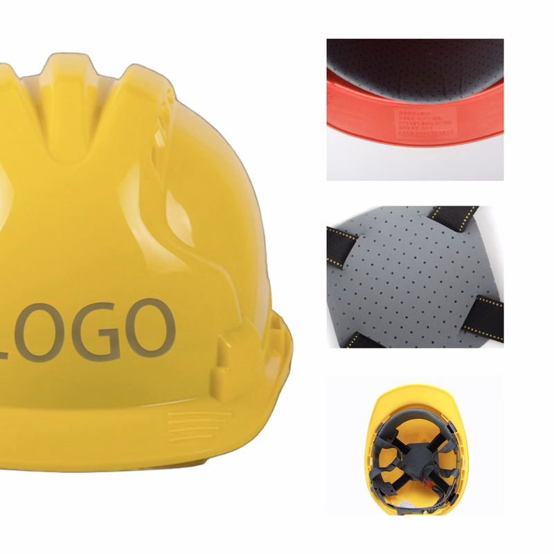MOQ 100 PCS Impact - Resistant Plastic Safety Helmet