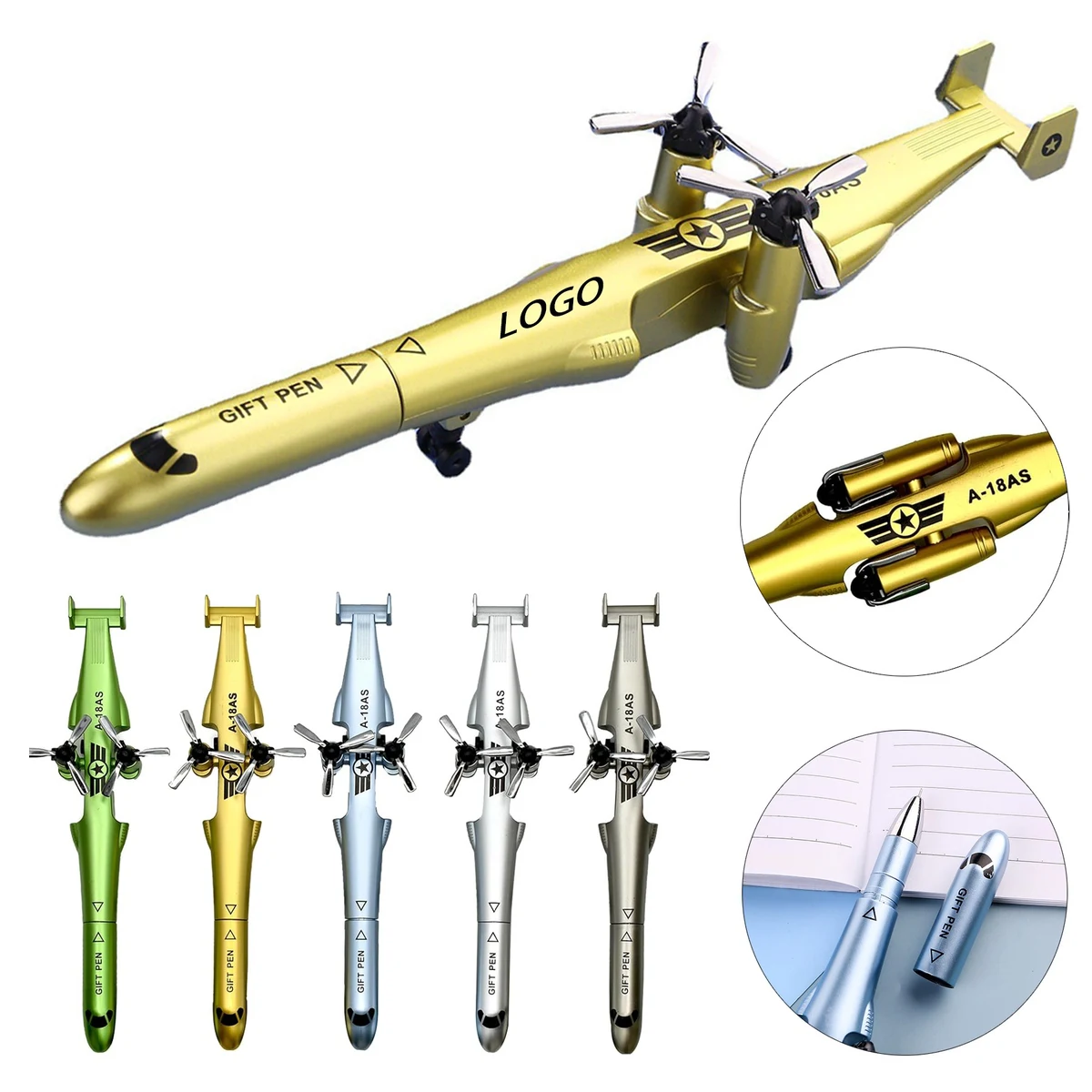 Novelty Helicopter Gel Pen 1