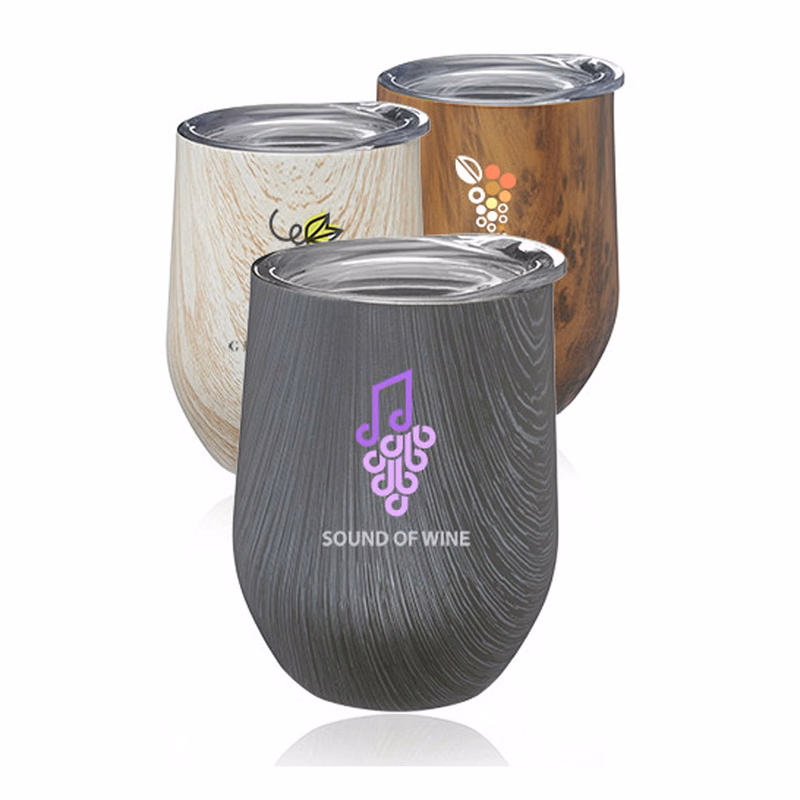 11 oz. Vacuum Stemless Wine Glass