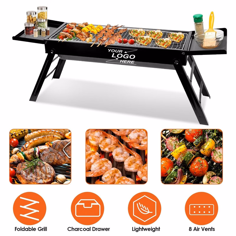 Portable Folding Charcoal BBQ Grill