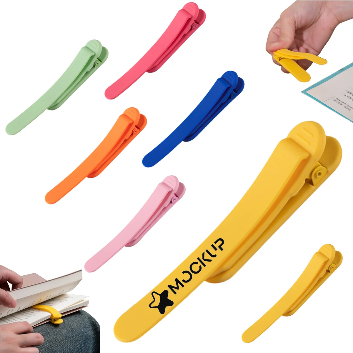 Automatic Smart Silicone Book Mark 1