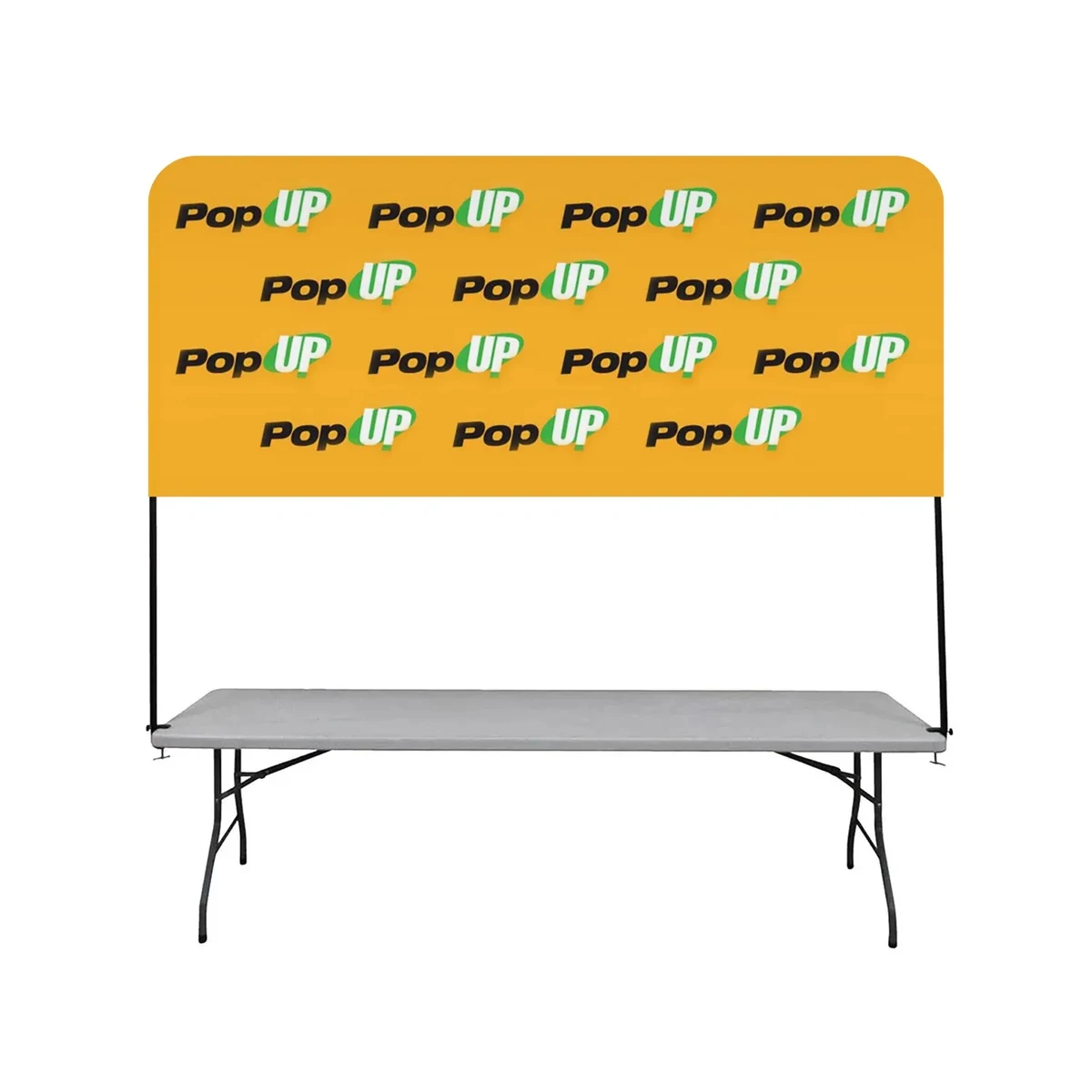 Overhead 8' Table Top Display 1
