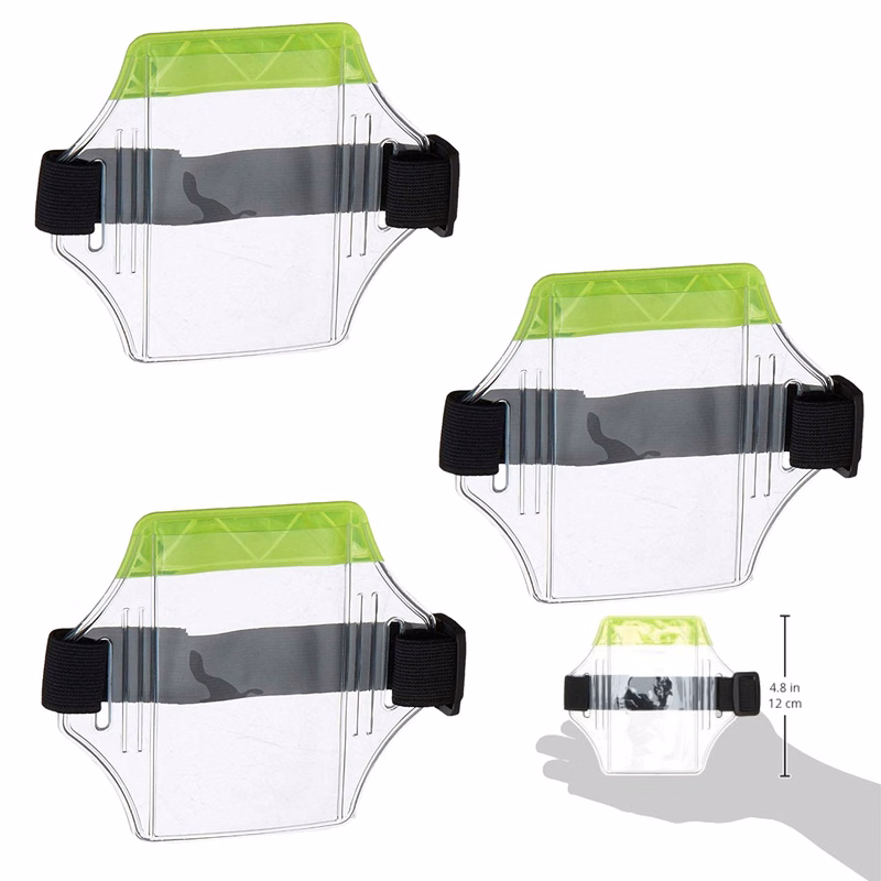 Reflective Armband Badge Holder
